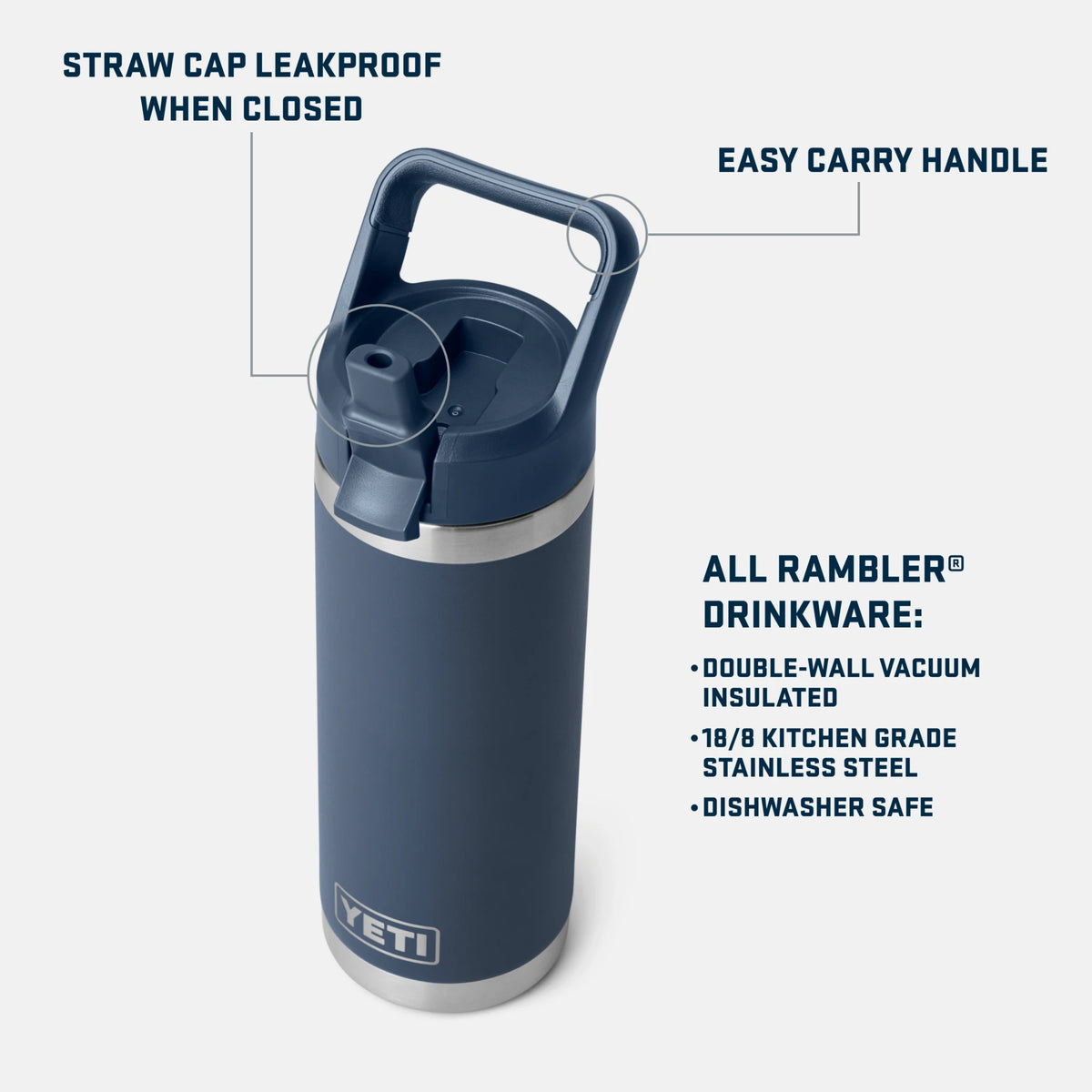 18 oz Water Bottle - US 4208