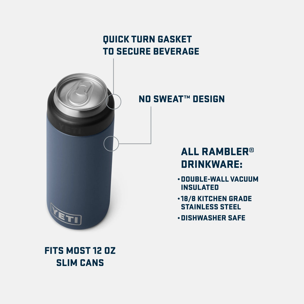 12 oz Colster® Slim Can Cooler - US 1932