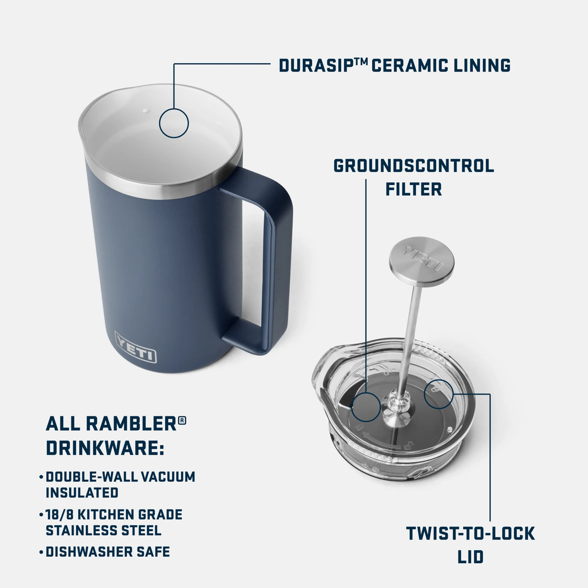 34 oz French Press - US 5010