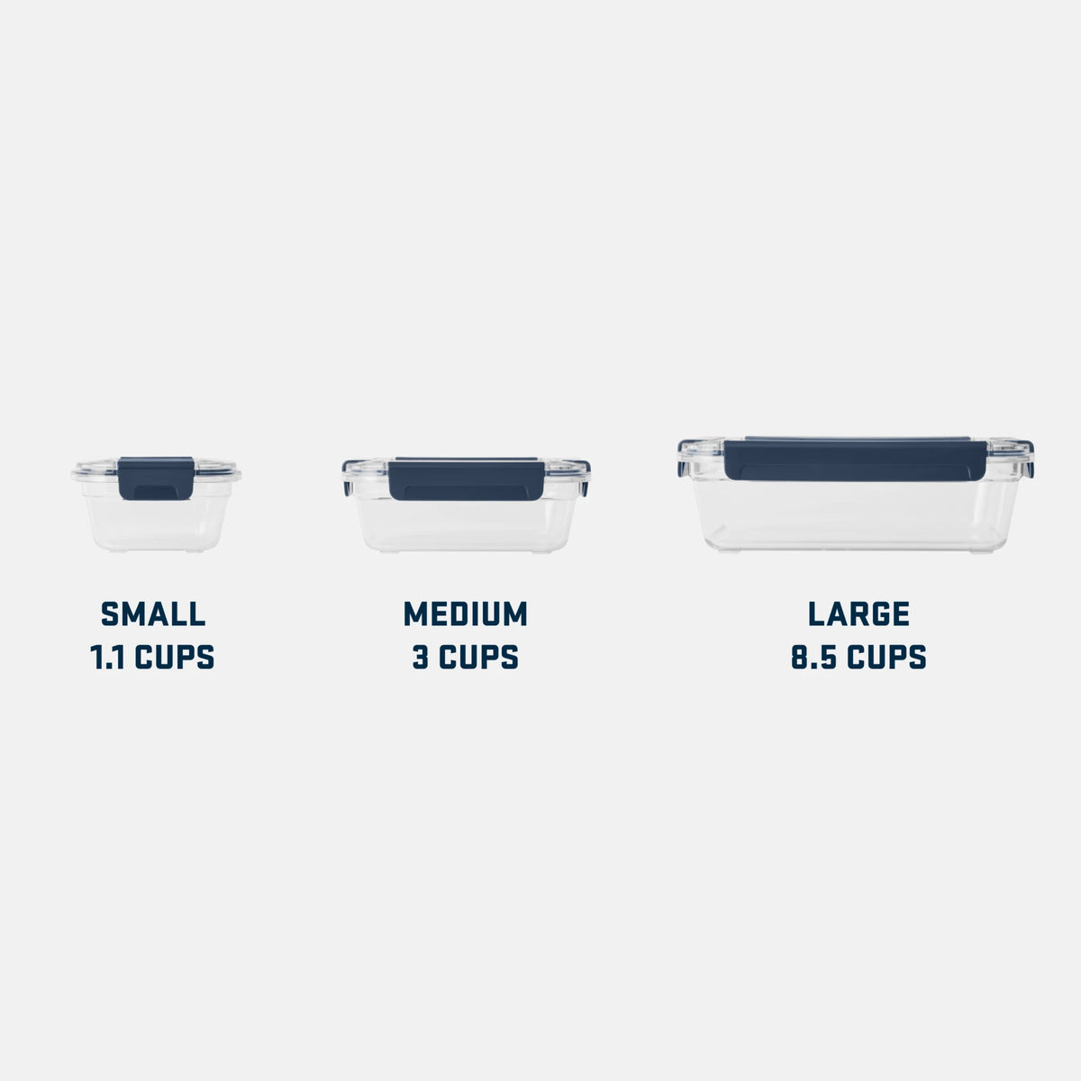 Small Plastic Food Storage - US 3673